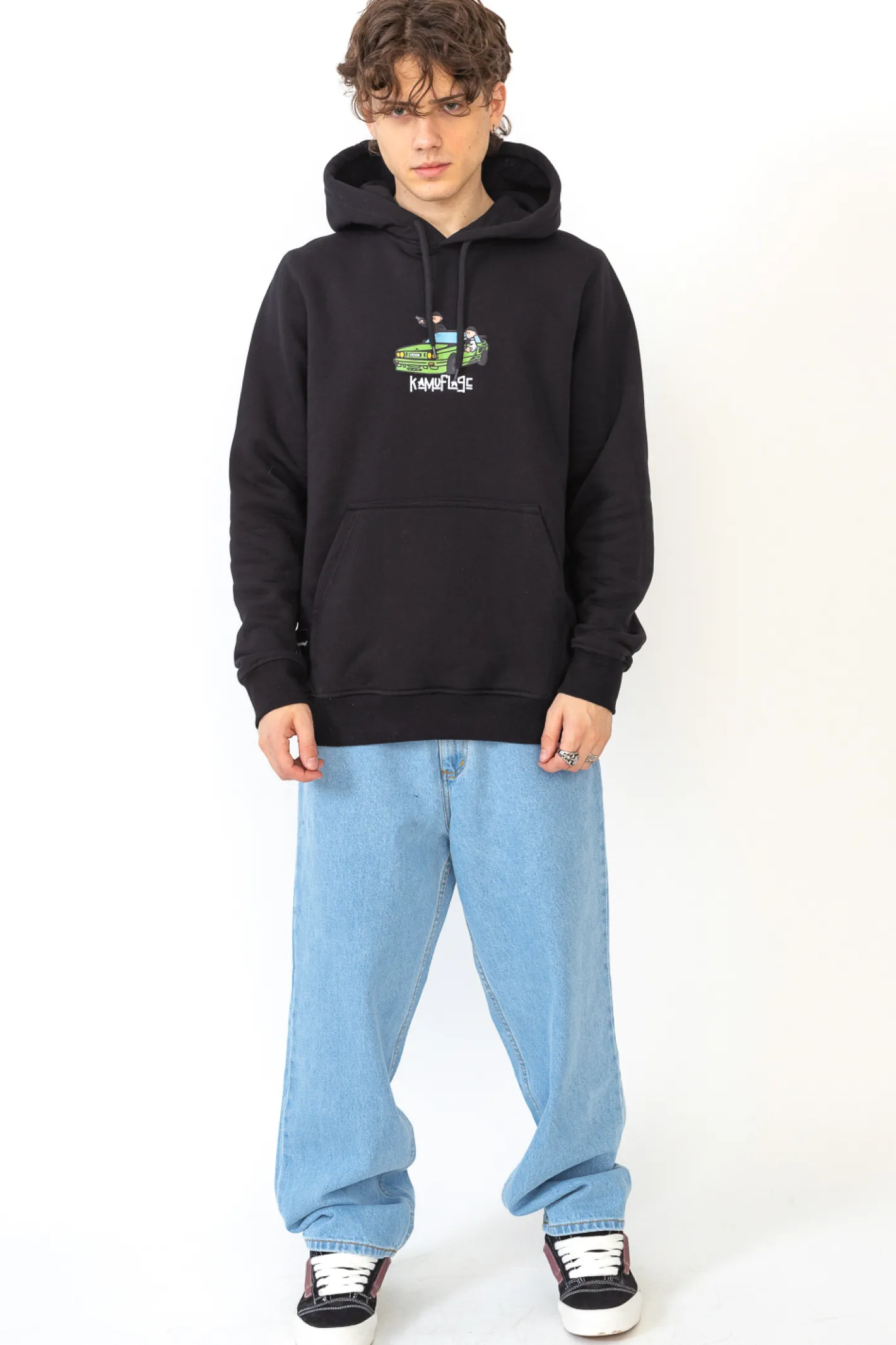 Bluzy Z Kapturem-Kamuflage Bluza Z Kapturem Pull Up