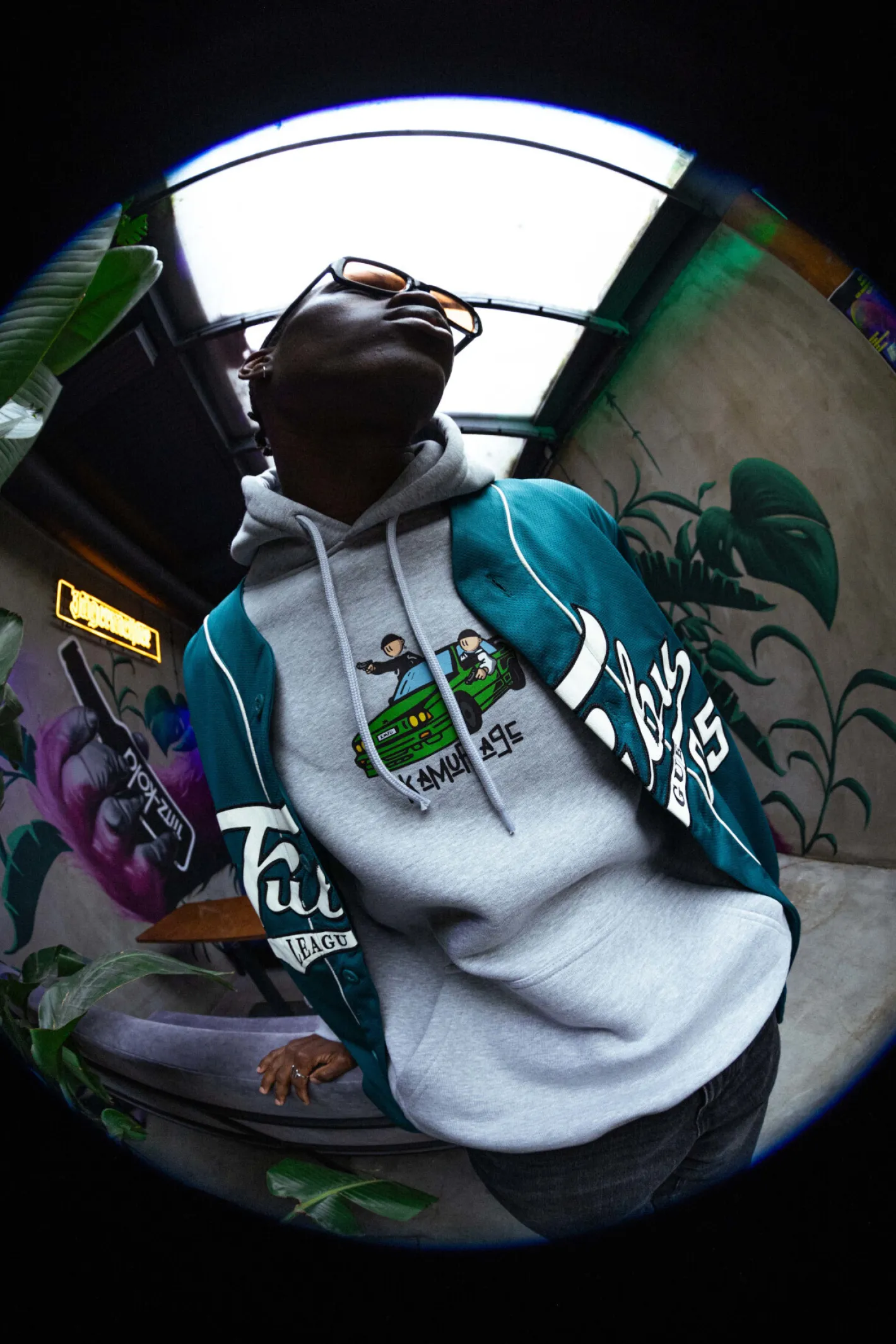 Bluzy Z Kapturem-Kamuflage Bluza Z Kapturem Pull Up