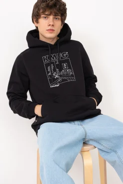 Bluzy Z Kapturem-Kamuflage Bluza Z Kapturem Lägenhet