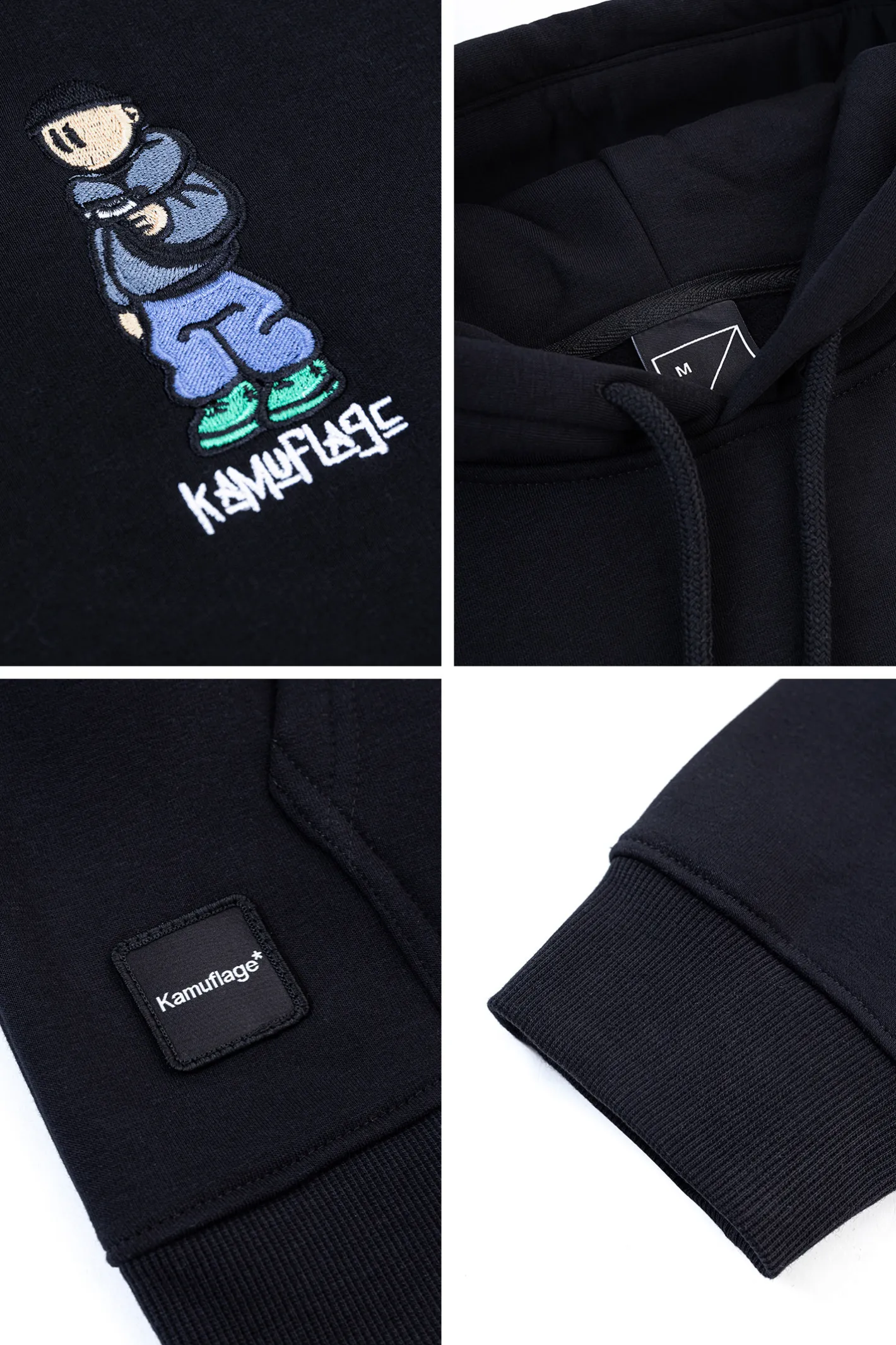 Bluzy Z Kapturem-Kamuflage Bluza Z Kapturem Slanger