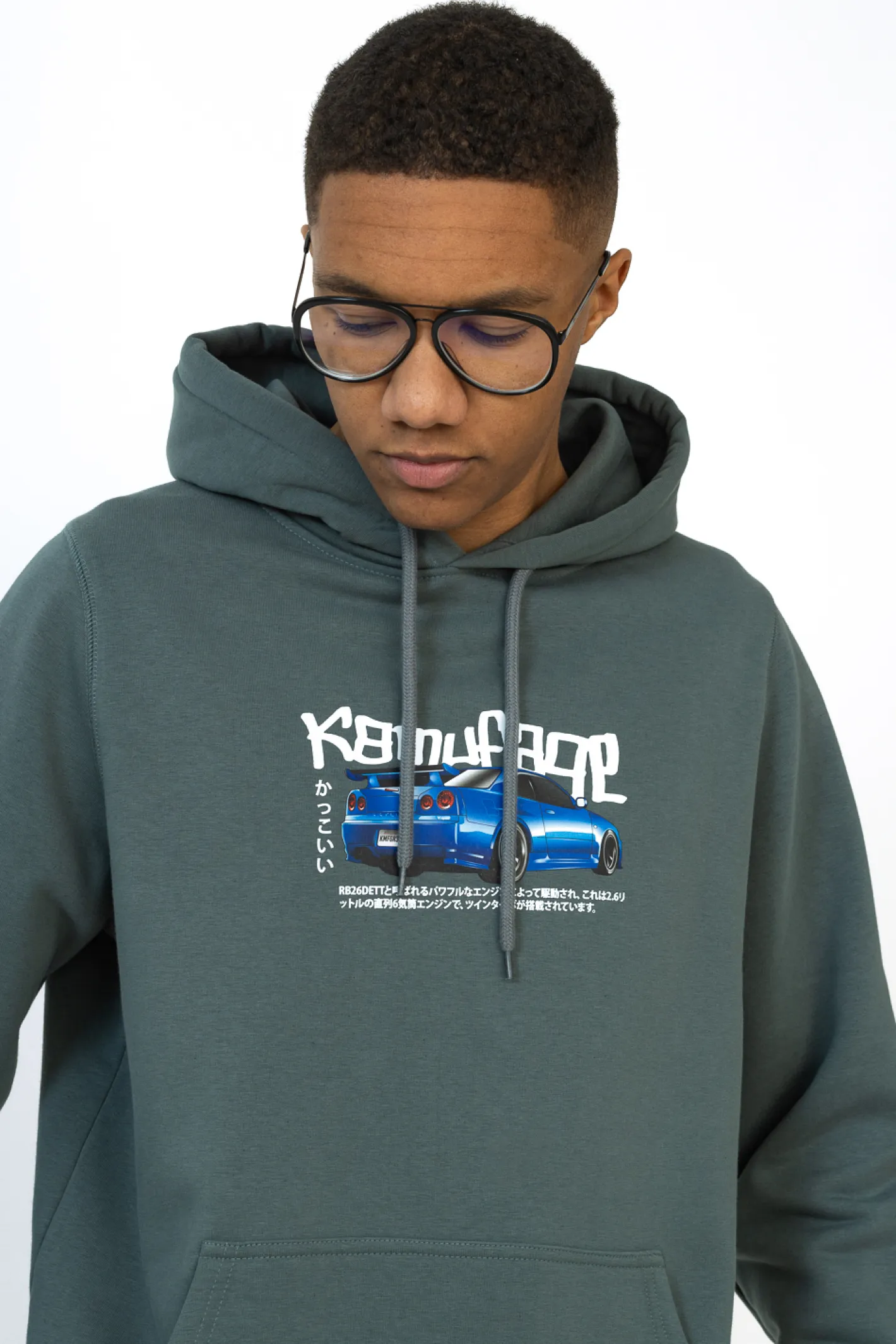 Bluzy Z Kapturem-Kamuflage Bluza Z Kapturem R34