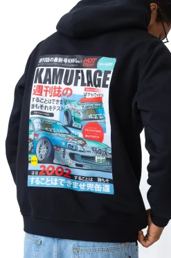 Bluzy Z Kapturem-Kamuflage Bluza Z Kapturem Kaptur 2JZ
