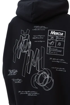 Bluzy Z Kapturem-Mercur Bluza Z Kapturem Blueprint