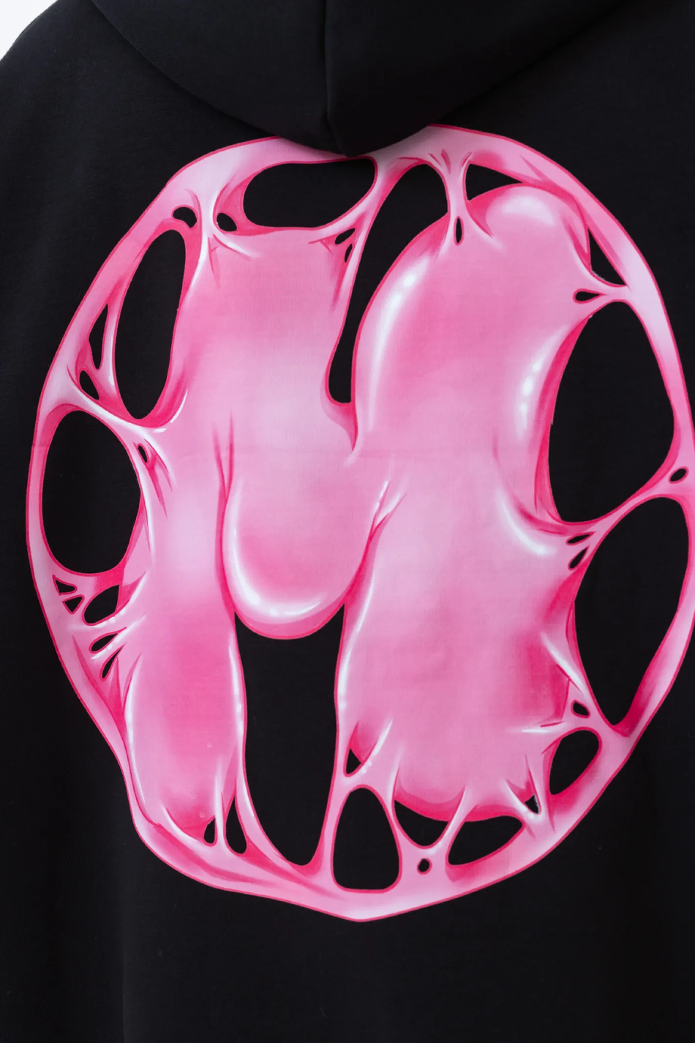 Bluzy Z Kapturem-Mercur Bluza Z Kapturem Bubblegum