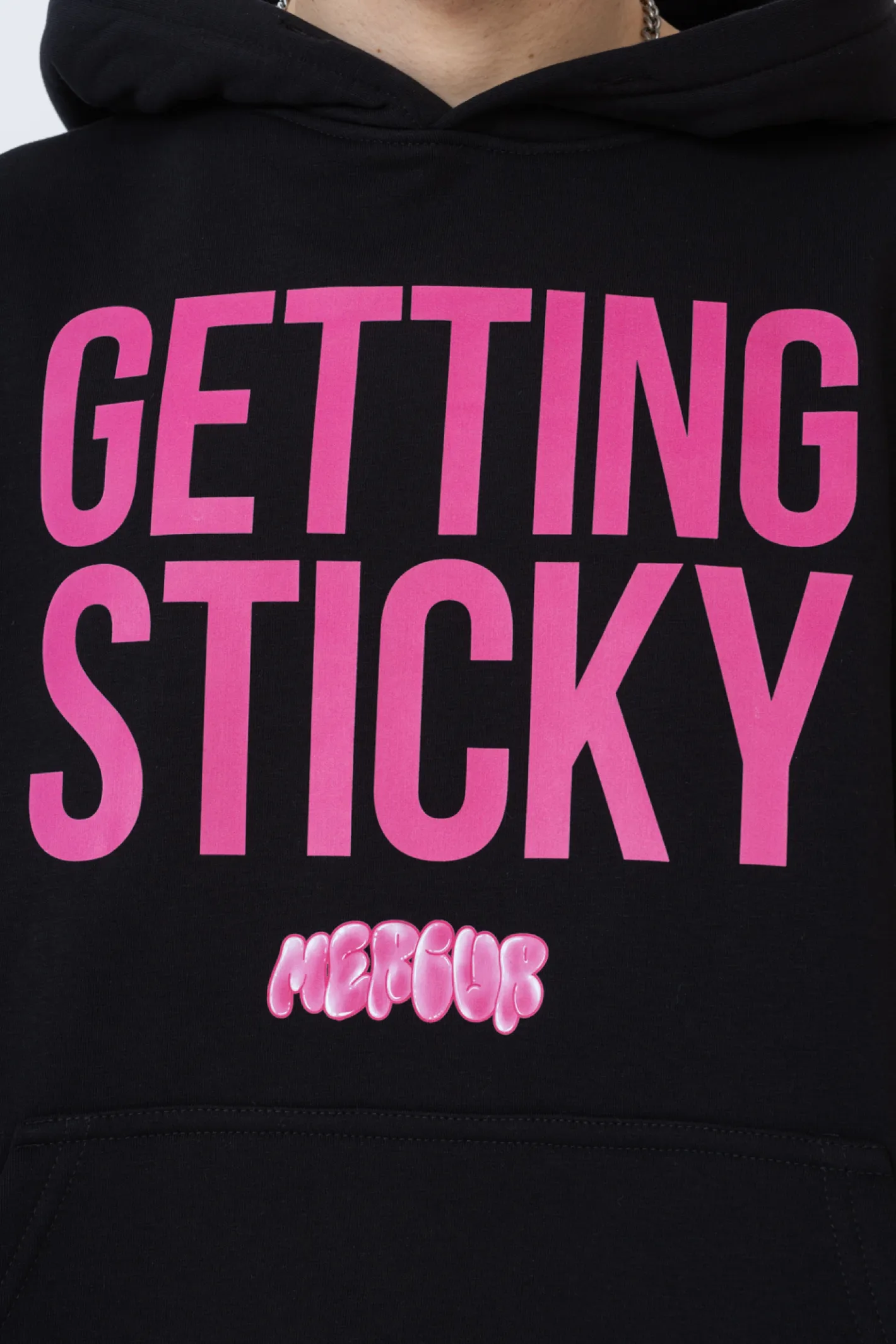Bluzy Z Kapturem-Mercur Bluza Z Kapturem Bubblegum