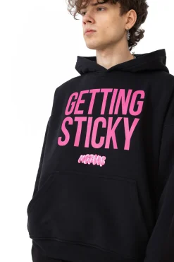 Bluzy Z Kapturem-Mercur Bluza Z Kapturem Bubblegum