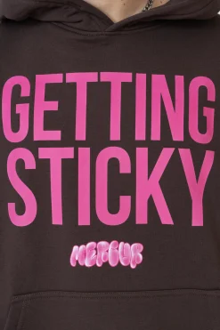 Bluzy Z Kapturem-Mercur Bluza Z Kapturem Bubblegum