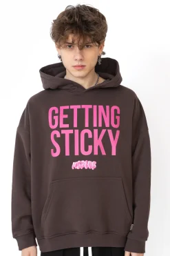 Bluzy Z Kapturem-Mercur Bluza Z Kapturem Bubblegum