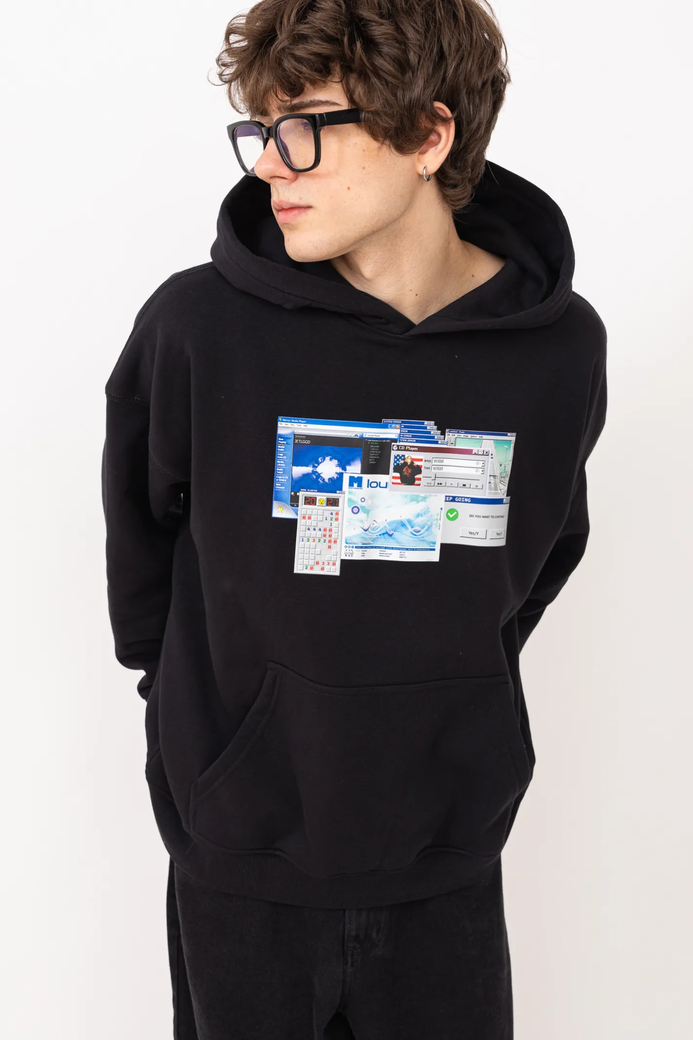 Bluzy Z Kapturem-Mercur Bluza Z Kapturem Explorer