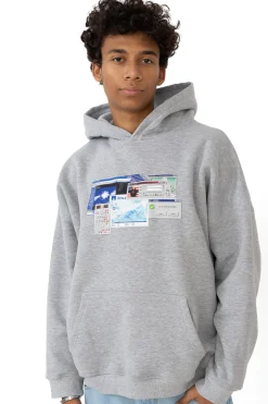 Bluzy Z Kapturem-Mercur Bluza Z Kapturem Explorer