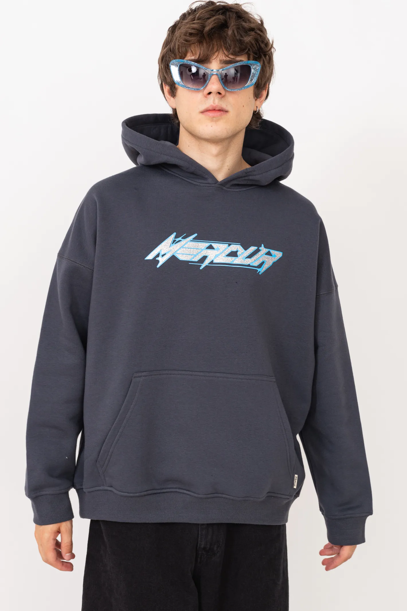 Bluzy Z Kapturem-Mercur Bluza Z Kapturem Future