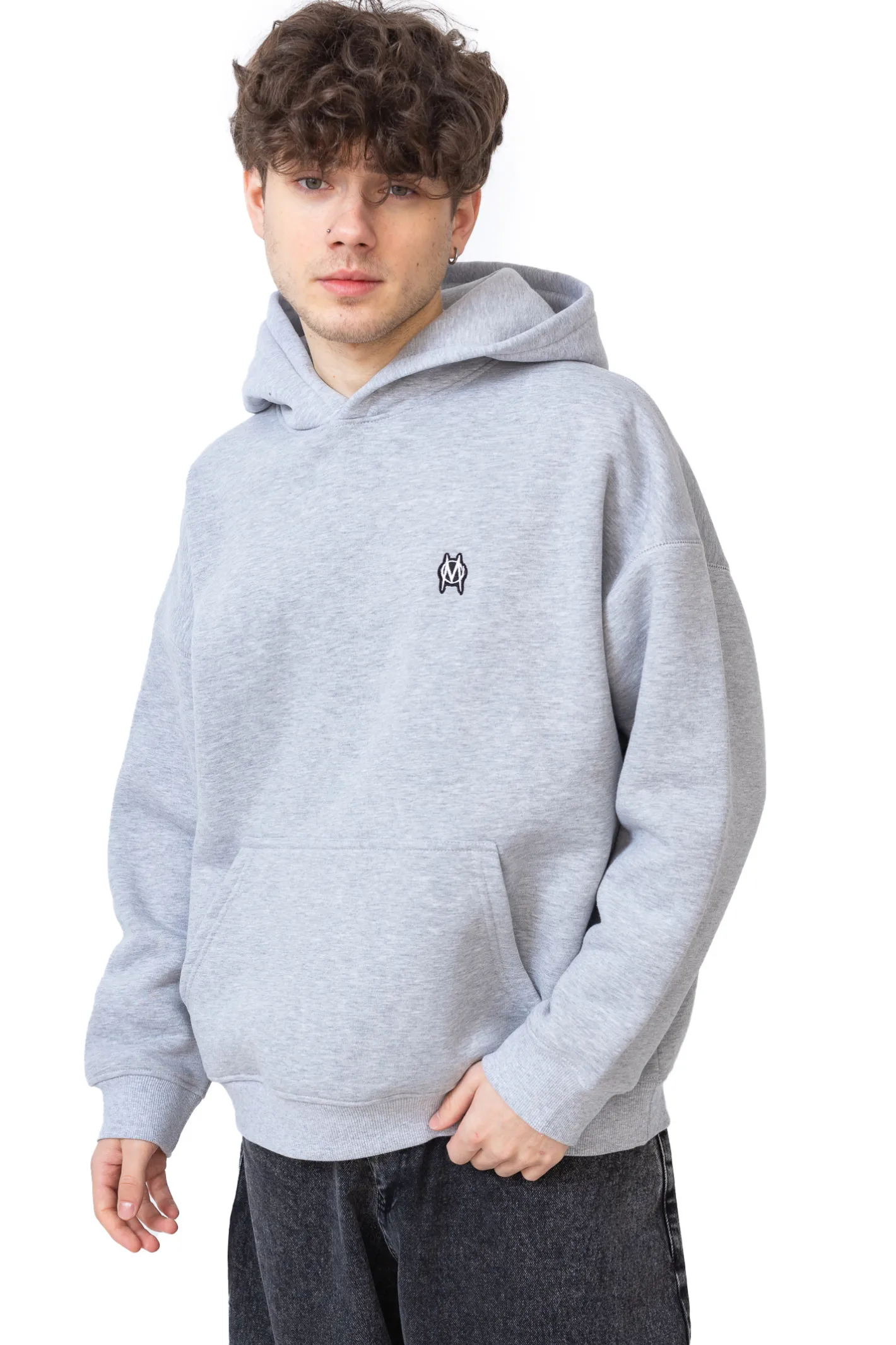 Bluzy Z Kapturem-Mercur Bluza Z Kapturem Monument Minilogo