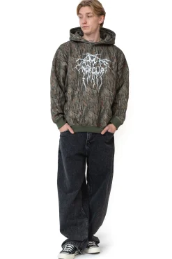 Bluzy Z Kapturem-Mercur Bluza Z Kapturem Metal