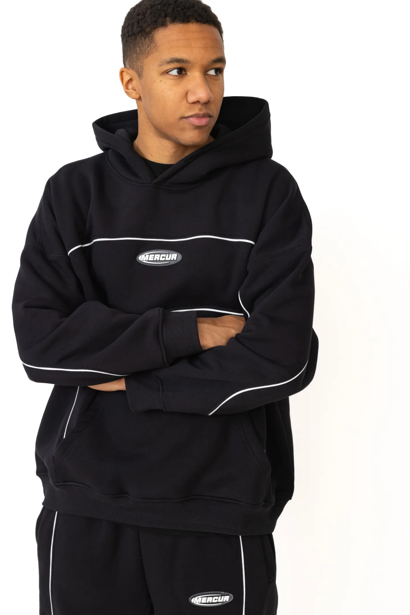 Bluzy Z Kapturem-Mercur Bluza Z Kapturem 90S V2