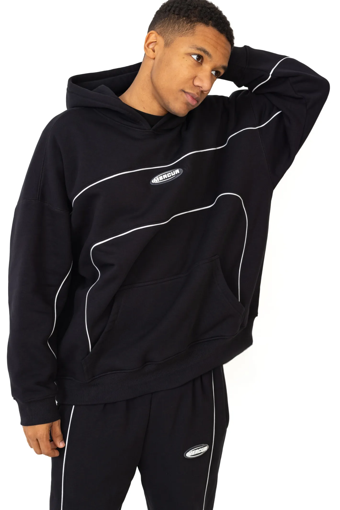Bluzy Z Kapturem-Mercur Bluza Z Kapturem 90S V2