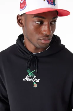 Bluzy Z Kapturem-New Era Cap Bluza Z Kapturem New Era Floral Graphic Oversized
