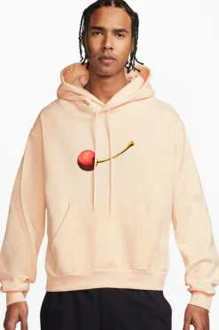 Bluzy Z Kapturem-Nike Bluza Z Kapturem SB Cherry