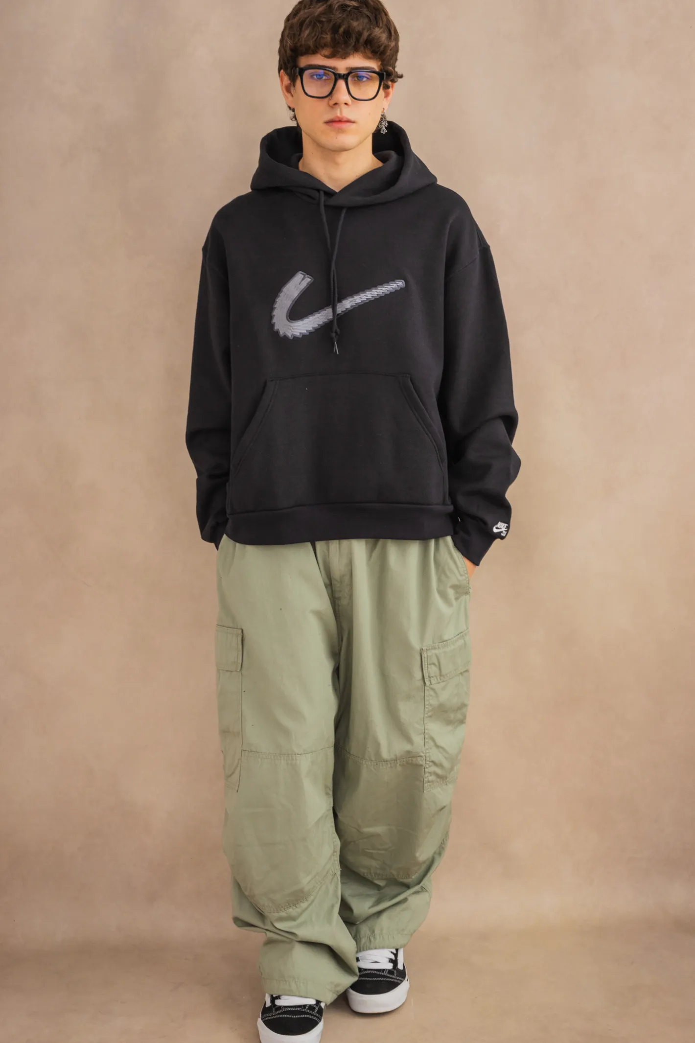 Bluzy Z Kapturem-Nike Bluza Z Kapturem SB Swoosh