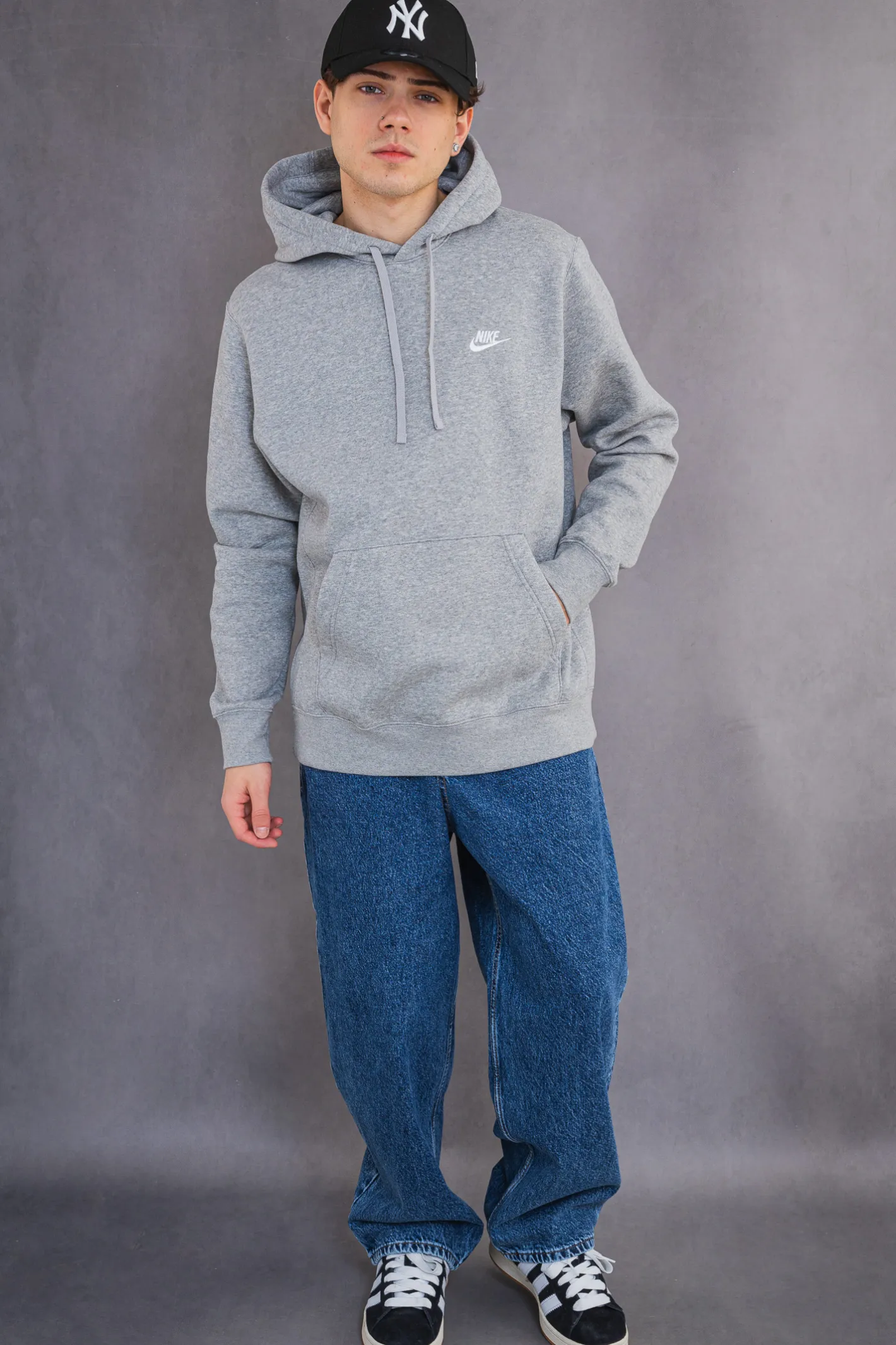 Bluzy Z Kapturem-Nike Bluza Z Kapturem Sportswear Club Fleece