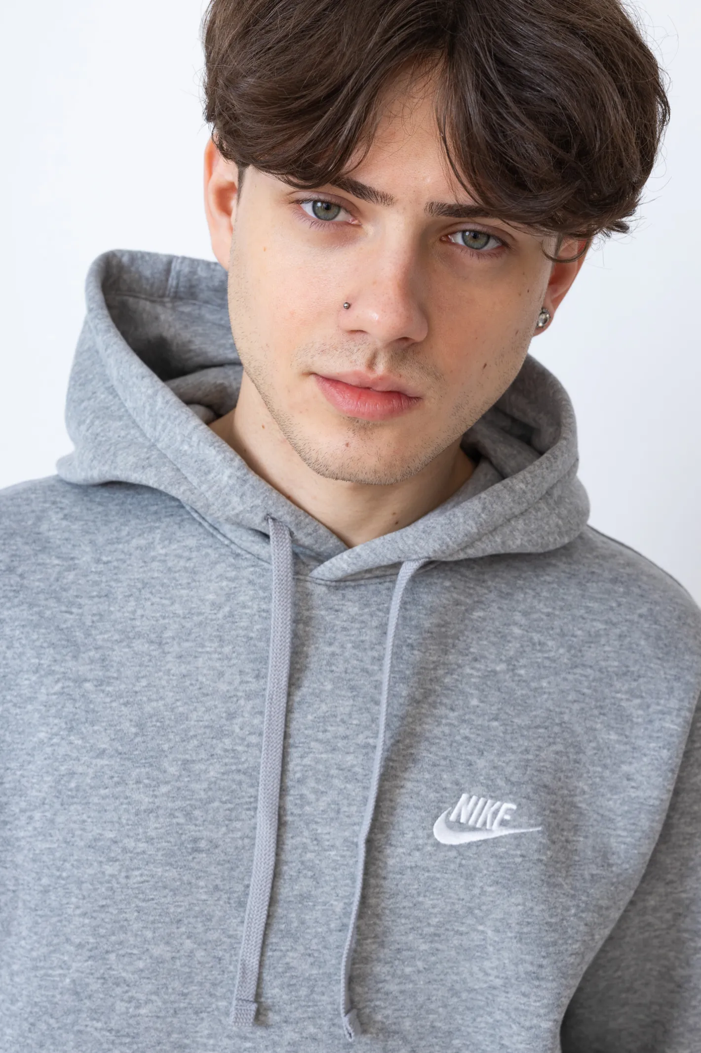 Bluzy Z Kapturem-Nike Bluza Z Kapturem Sportswear Club Fleece