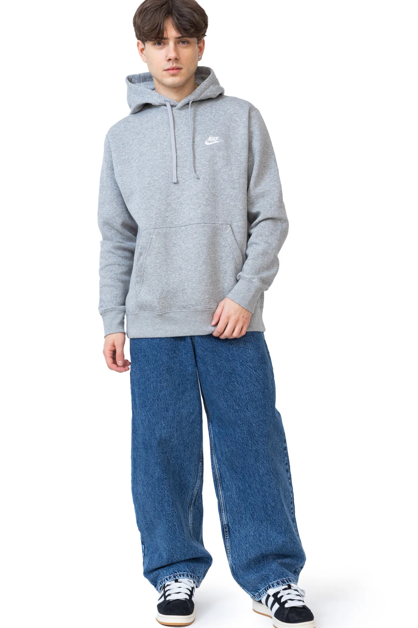 Bluzy Z Kapturem-Nike Bluza Z Kapturem Sportswear Club Fleece