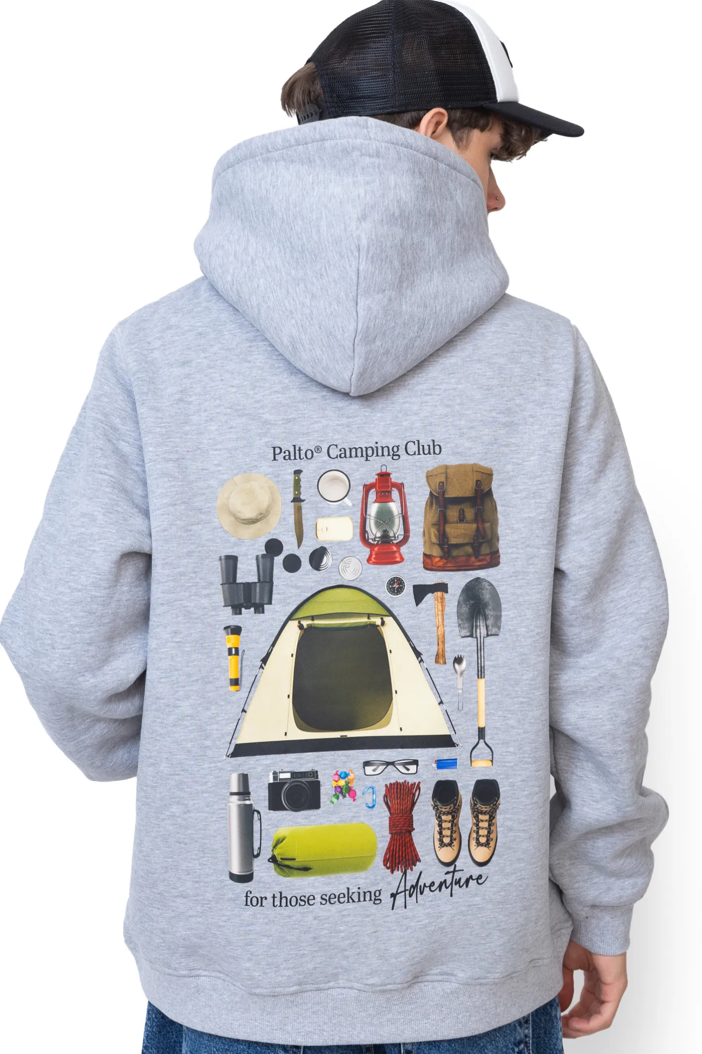 Bluzy Z Kapturem|Wszystkie Bluzy-Palto Bluza Z Kapturem Camping Club