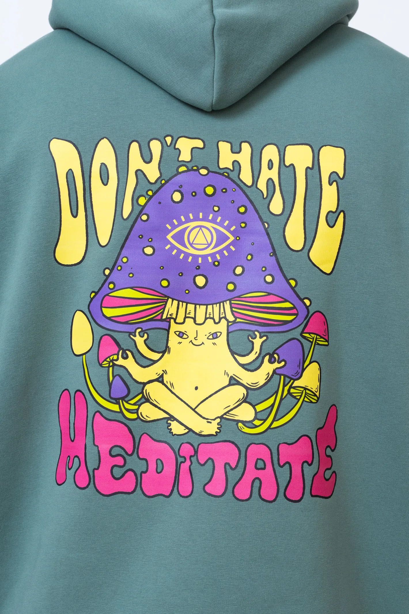 Bluzy Z Kapturem-Palto Bluza Z Kapturem Meditate