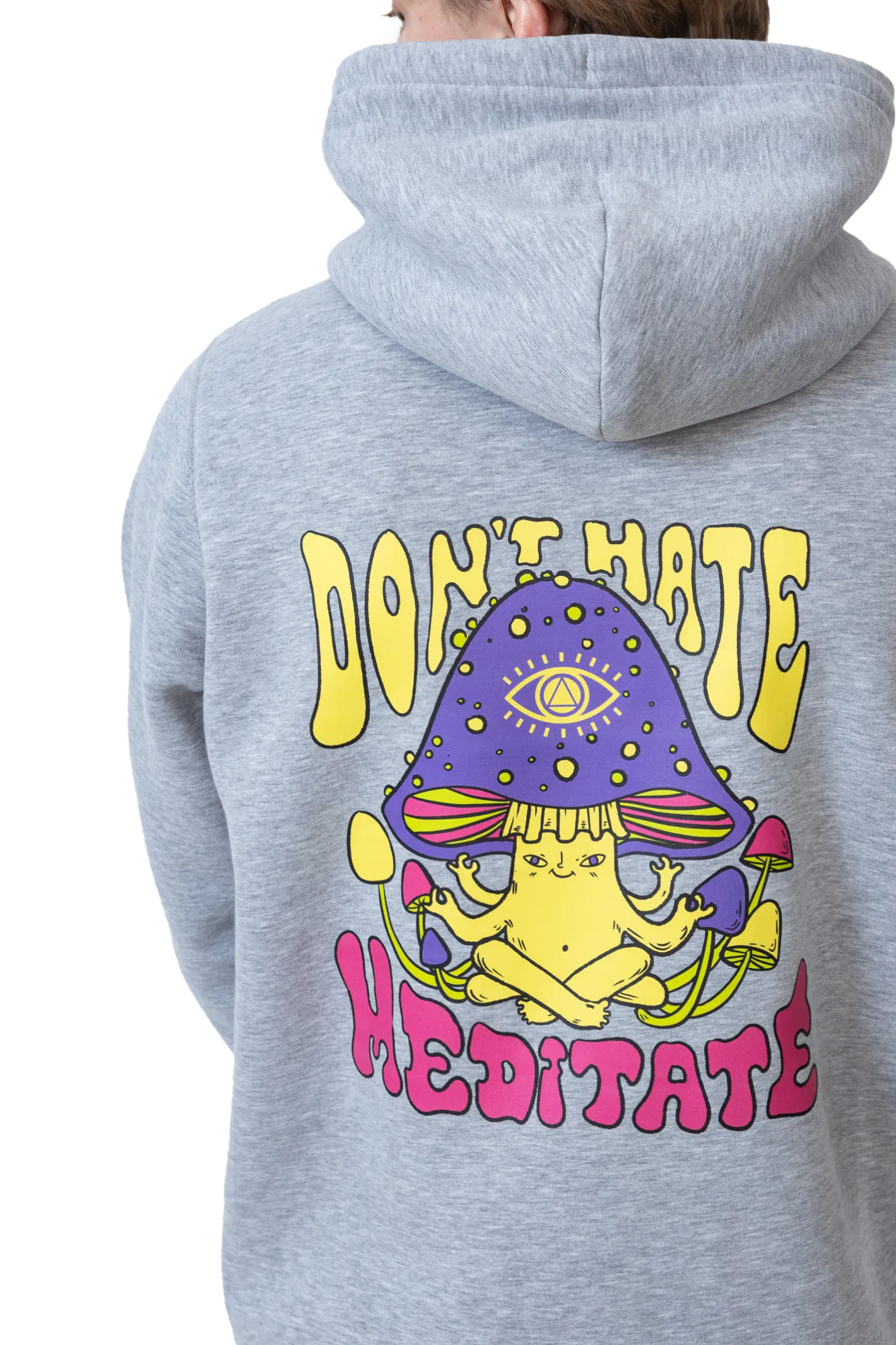 Bluzy Z Kapturem-Palto Bluza Z Kapturem Meditate