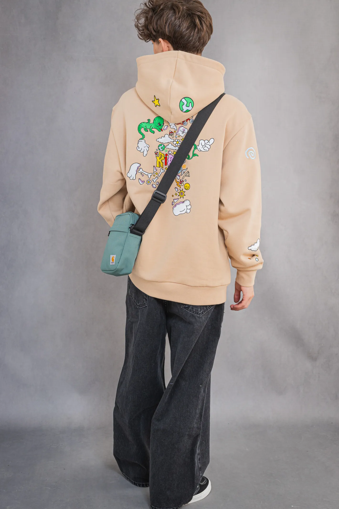 Bluzy Z Kapturem-Ripndip Bluza Z Kapturem Broken Down