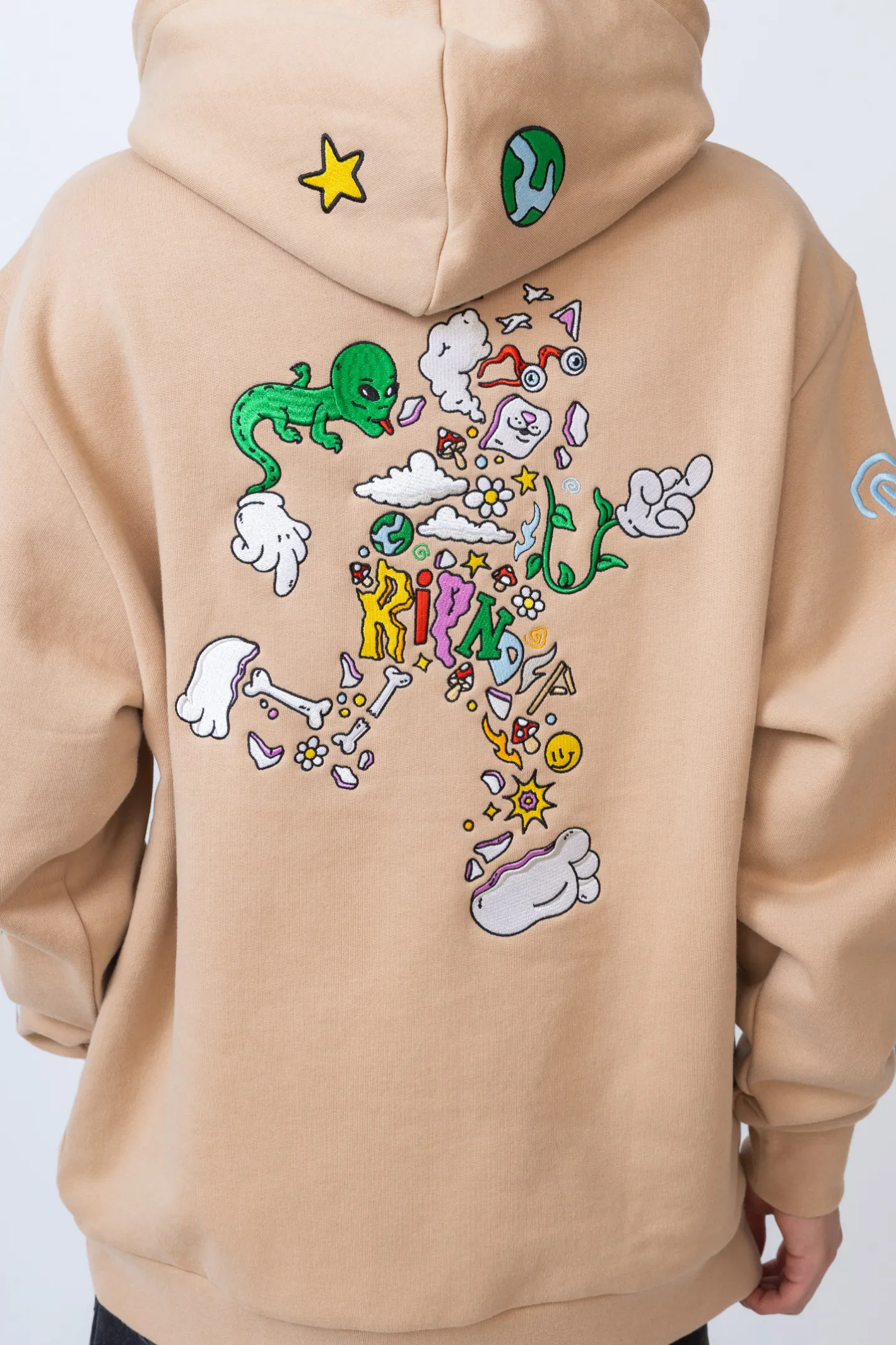 Bluzy Z Kapturem-Ripndip Bluza Z Kapturem Broken Down