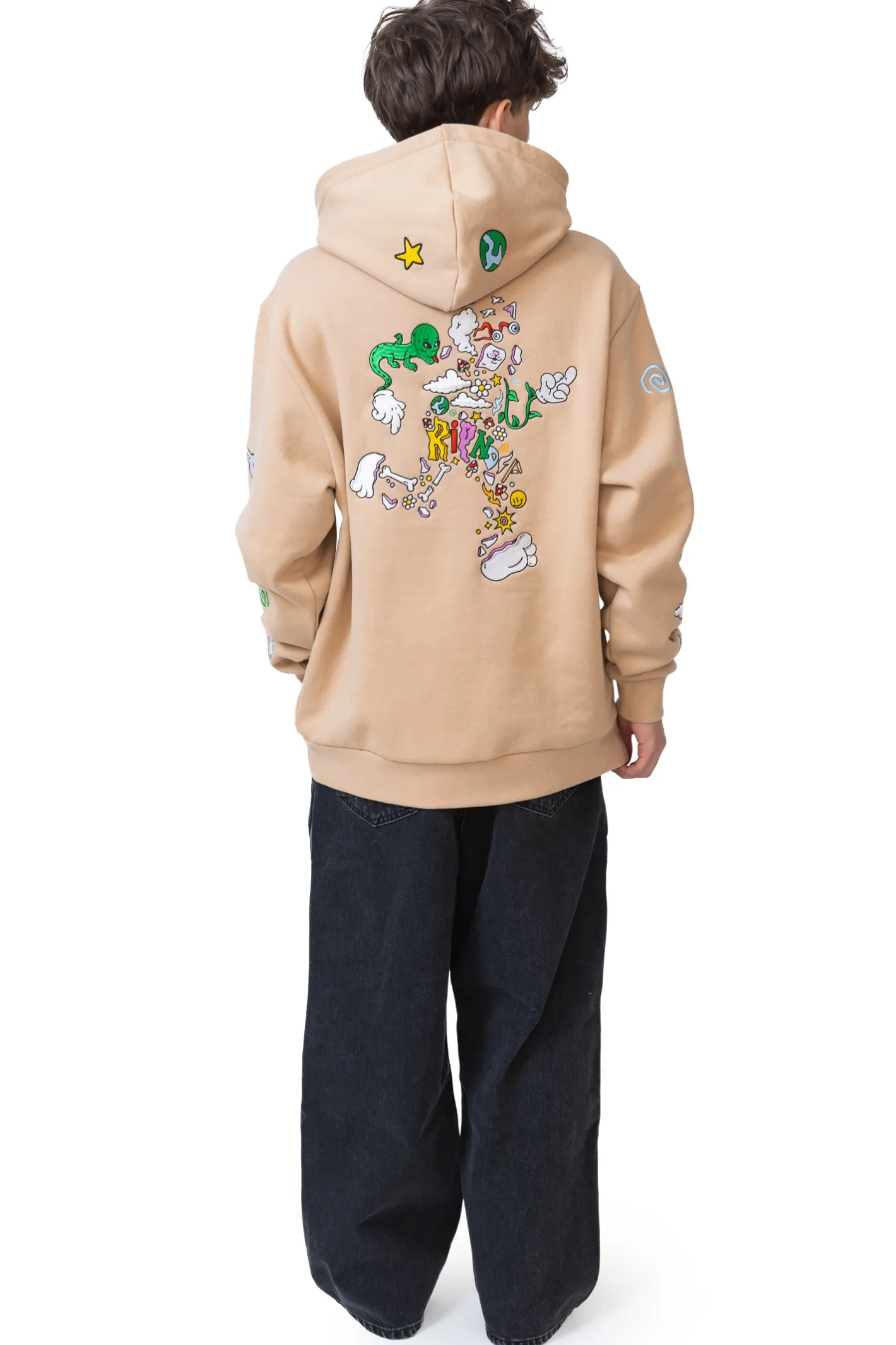 Bluzy Z Kapturem-Ripndip Bluza Z Kapturem Broken Down