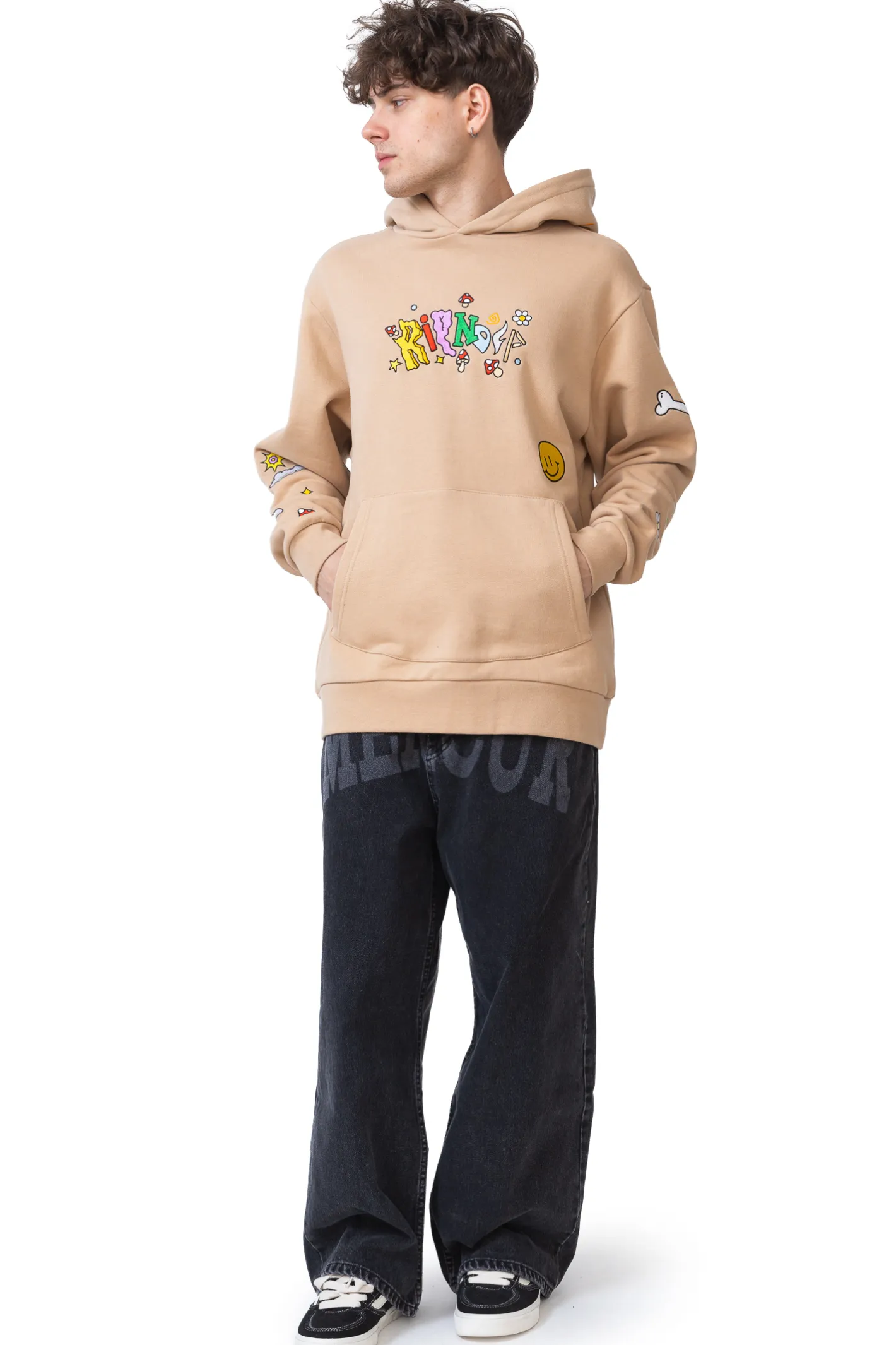 Bluzy Z Kapturem-Ripndip Bluza Z Kapturem Broken Down