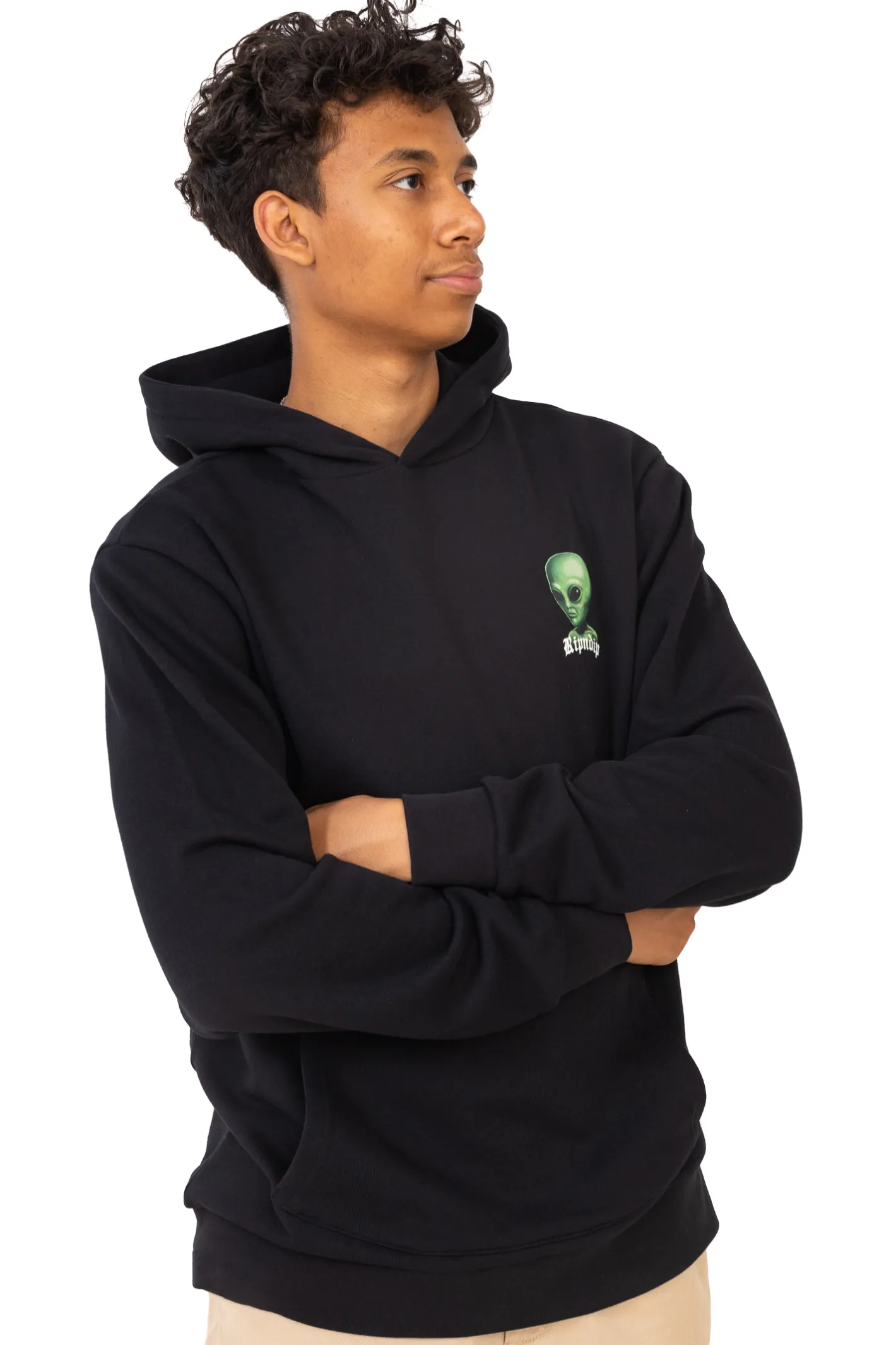 Bluzy Z Kapturem-Ripndip Bluza Z Kapturem We Come In Peace