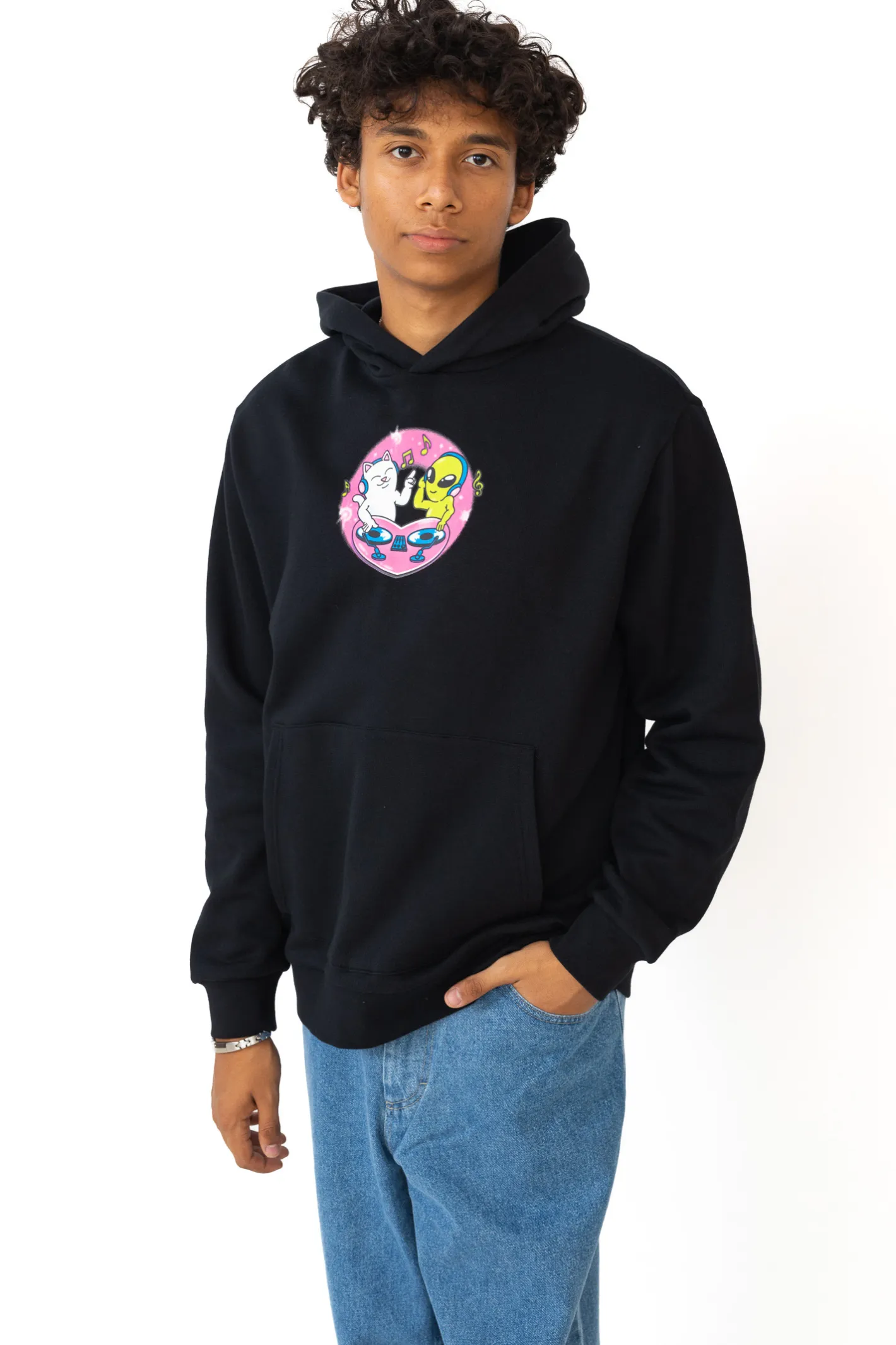 Bluzy Z Kapturem-Ripndip Bluza Z Kapturem Love Is