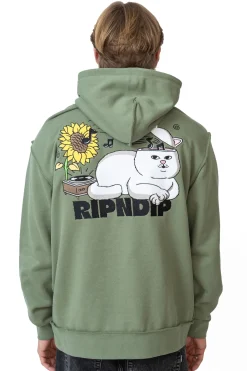 Bluzy Z Kapturem-Ripndip Bluza Z Kapturem No Music No Life