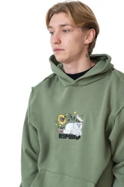 Bluzy Z Kapturem-Ripndip Bluza Z Kapturem No Music No Life