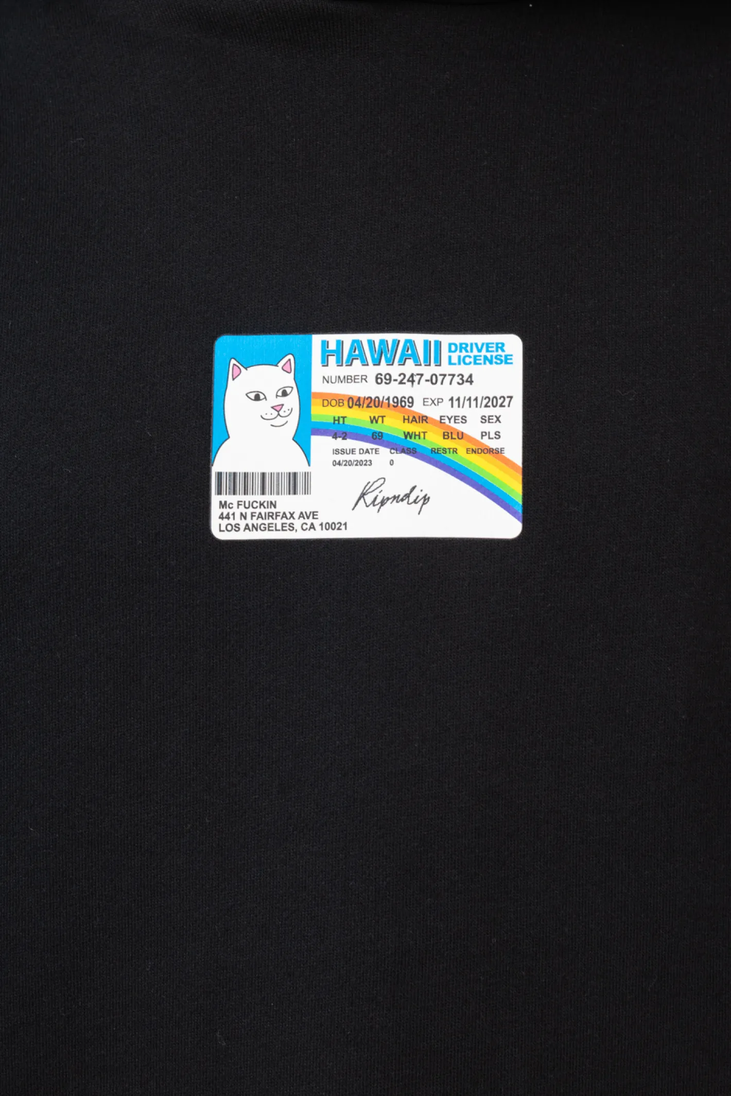 Bluzy Z Kapturem-Ripndip Bluza Z Kapturem Mcfuckin