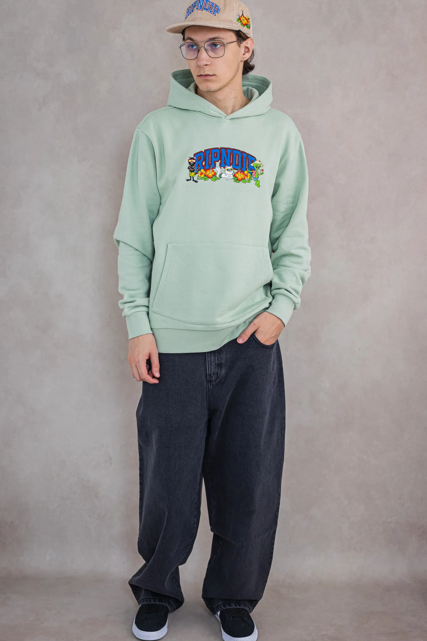 Bluzy Z Kapturem-Ripndip Bluza Z Kapturem Summer Friends