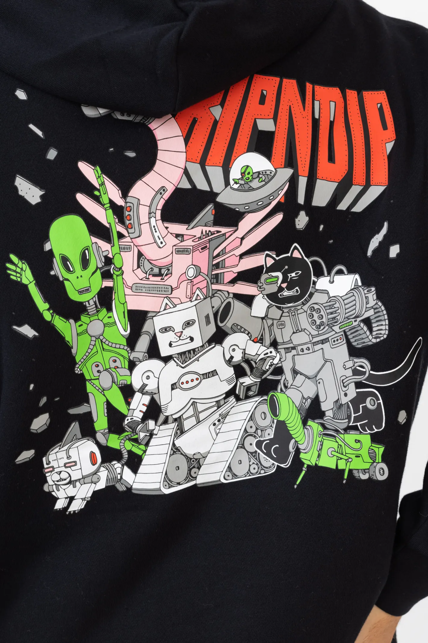 Bluzy Z Kapturem-Ripndip Bluza Z Kapturem Tomorrowland