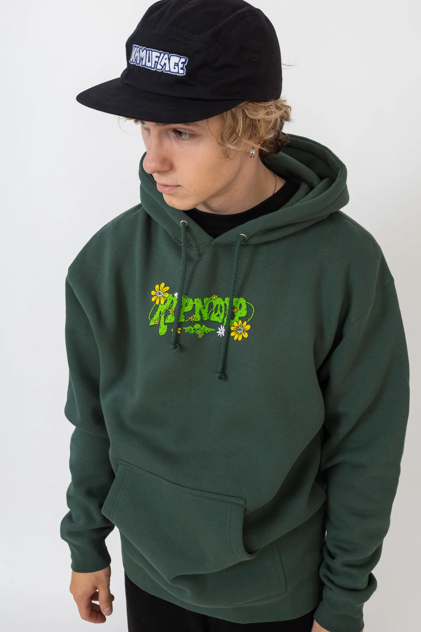 Bluzy Z Kapturem-Ripndip Bluza Z Kapturem Boho Nerm