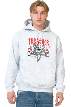 Thrasher X Toy Machine|Bluzy Z Kapturem-Thrasher Skateboard Mag. Bluza Z Kapturem Thrasher x Toy Machine Monster-Gram