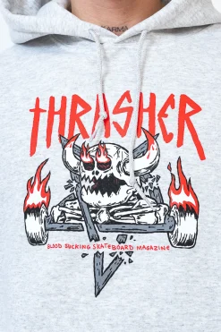 Thrasher X Toy Machine|Bluzy Z Kapturem-Thrasher Skateboard Mag. Bluza Z Kapturem Thrasher x Toy Machine Monster-Gram