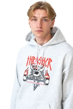 Thrasher X Toy Machine|Bluzy Z Kapturem-Thrasher Skateboard Mag. Bluza Z Kapturem Thrasher x Toy Machine Monster-Gram