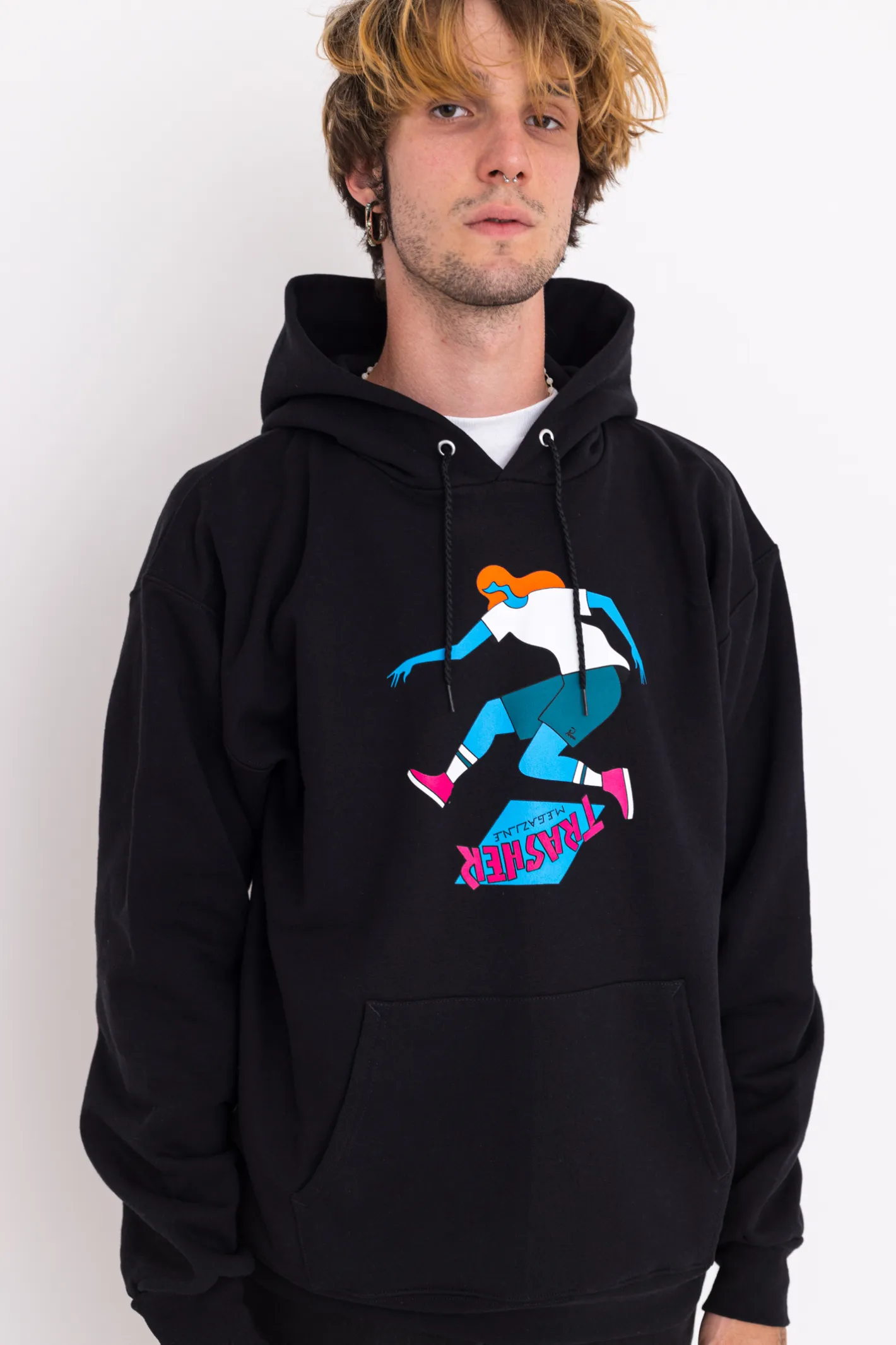 Bluzy Z Kapturem-Thrasher Skateboard Mag. Bluza Z Kapturem Thrasher Trasher Tre