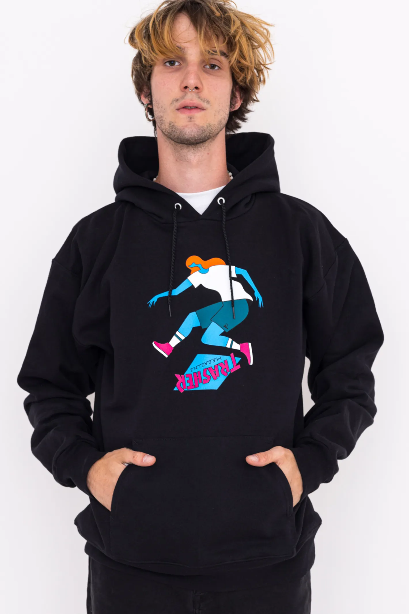 Bluzy Z Kapturem-Thrasher Skateboard Mag. Bluza Z Kapturem Thrasher Trasher Tre