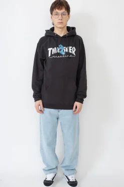 Thrasher X Santa Cruz|Bluzy Z Kapturem-Thrasher Skateboard Mag. Bluza Z Kapturem Thrasher Screaming Logo Santa Cruz