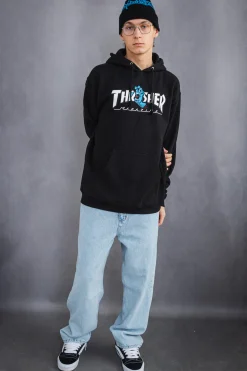 Thrasher X Santa Cruz|Bluzy Z Kapturem-Thrasher Skateboard Mag. Bluza Z Kapturem Thrasher Screaming Logo Santa Cruz