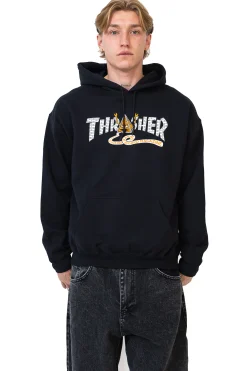 Thrasher X Toy Machine|Bluzy Z Kapturem-Thrasher Skateboard Mag. Bluza Z Kapturem Thrasher x Toy Machine Pyramid