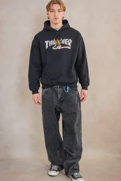Thrasher X Toy Machine|Bluzy Z Kapturem-Thrasher Skateboard Mag. Bluza Z Kapturem Thrasher x Toy Machine Pyramid