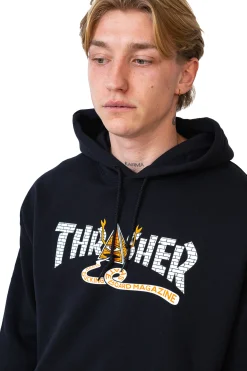 Thrasher X Toy Machine|Bluzy Z Kapturem-Thrasher Skateboard Mag. Bluza Z Kapturem Thrasher x Toy Machine Pyramid